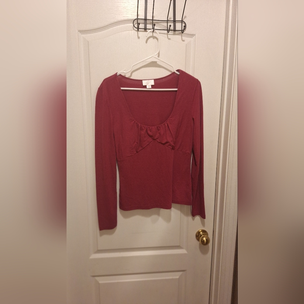 LOFT / PURPLE / LONGSLEEVE TOP /medium